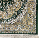 290 x 200 cm Deep Green Persian Design Machine-Made Rug