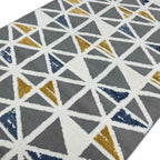 230 x 160 cm Modern Geometric Triangle Rug