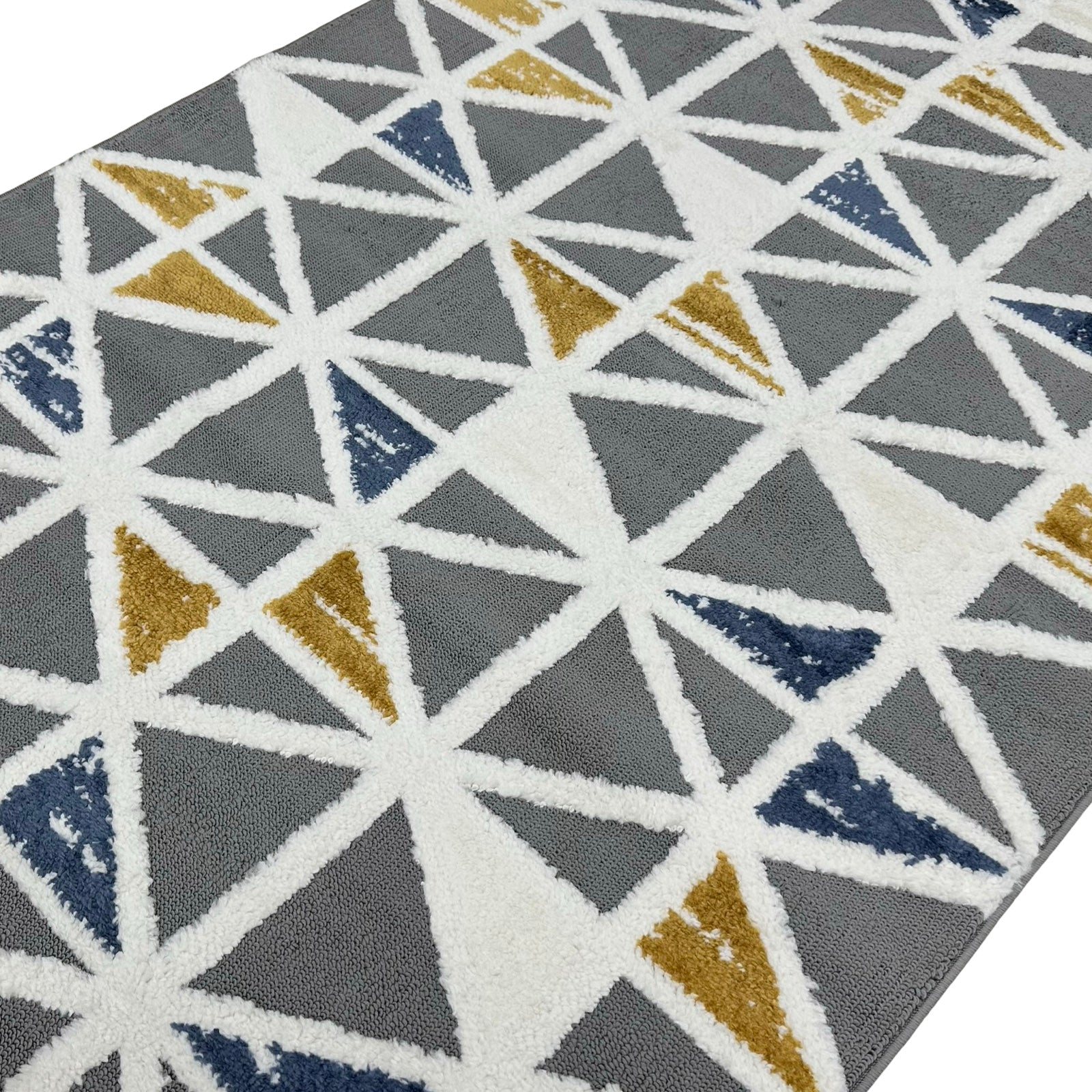 230 x 160 cm Modern Geometric Triangle Rug