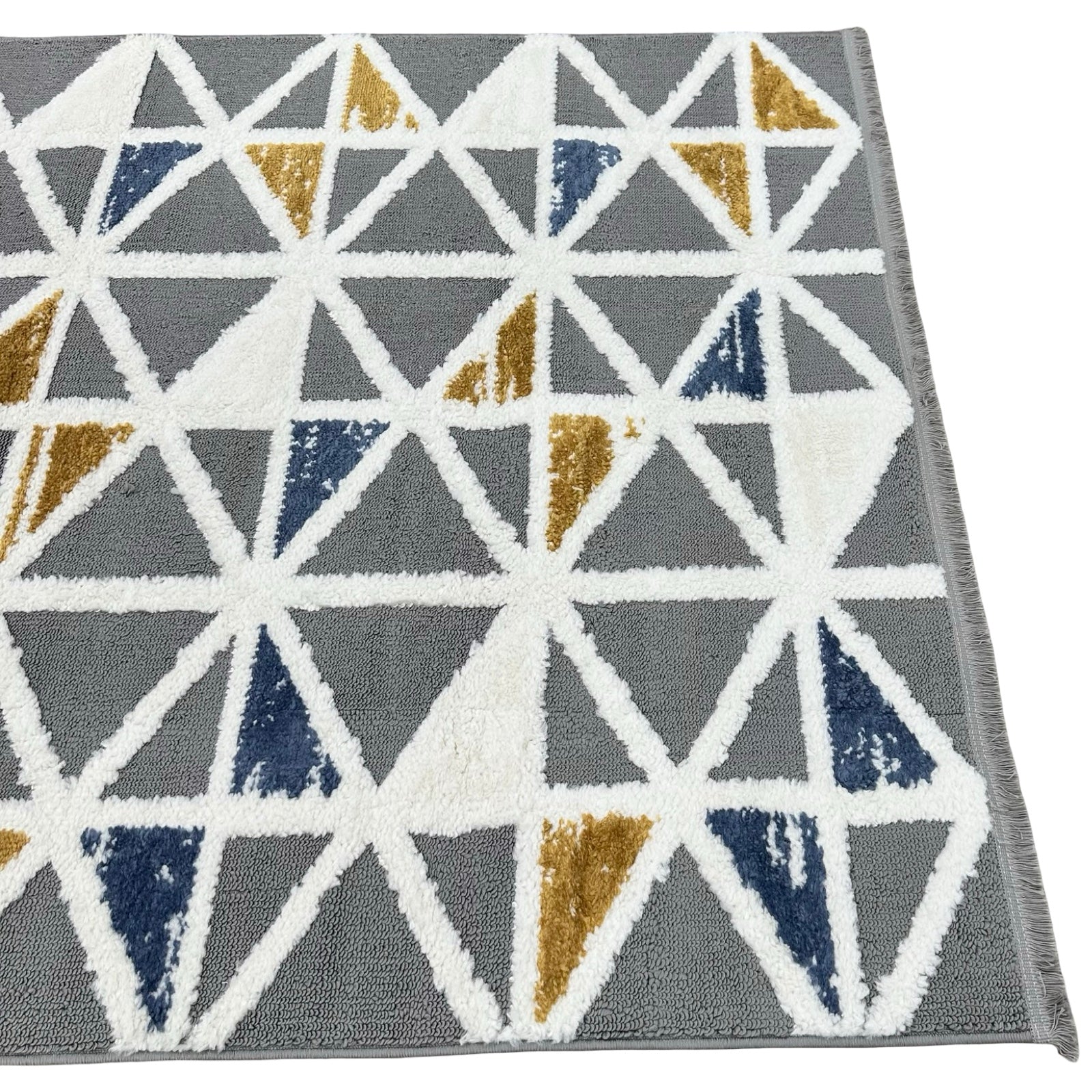 230 x 160 cm Modern Geometric Triangle Rug
