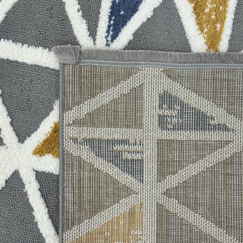 230 x 160 cm Modern Geometric Triangle Rug