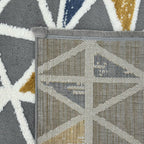 230 x 160 cm Modern Geometric Triangle Rug