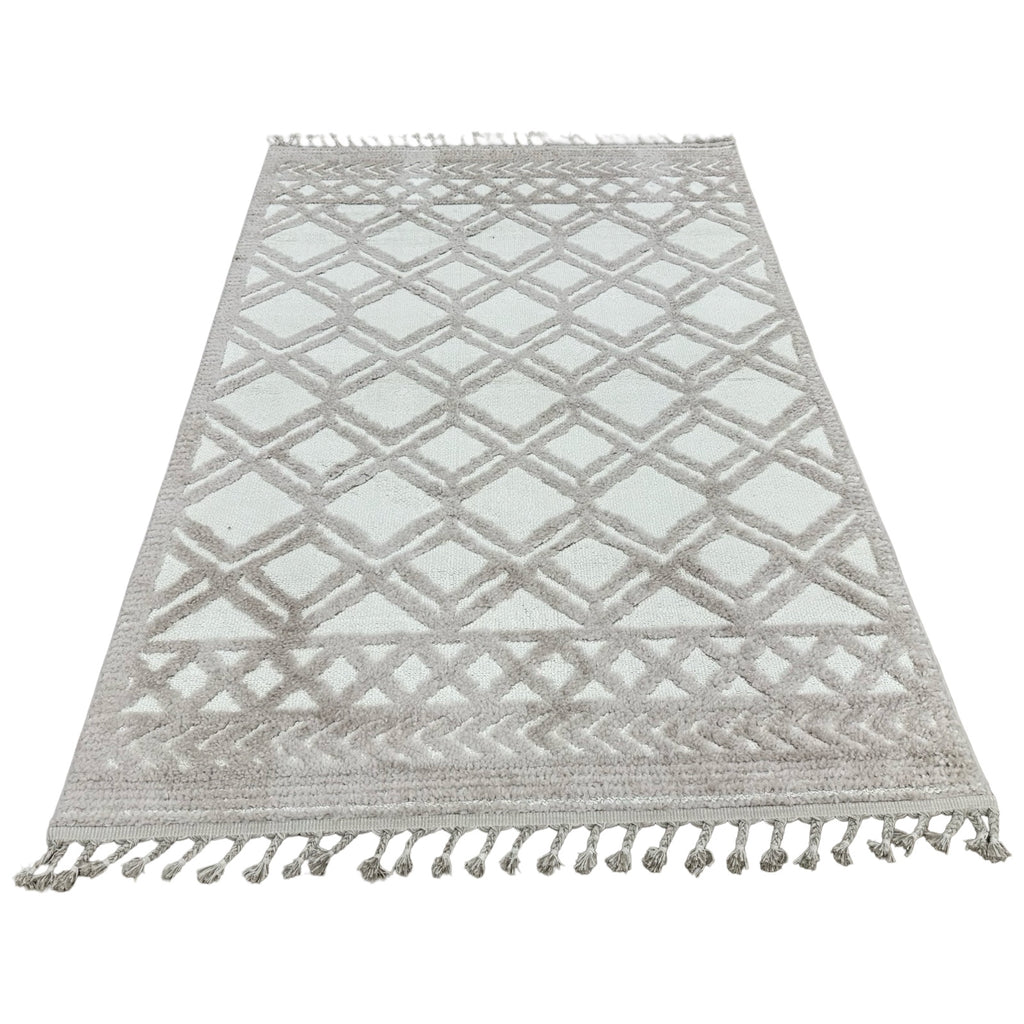 230 x 160 cm Moroccan Style Diamond Pattern Rug