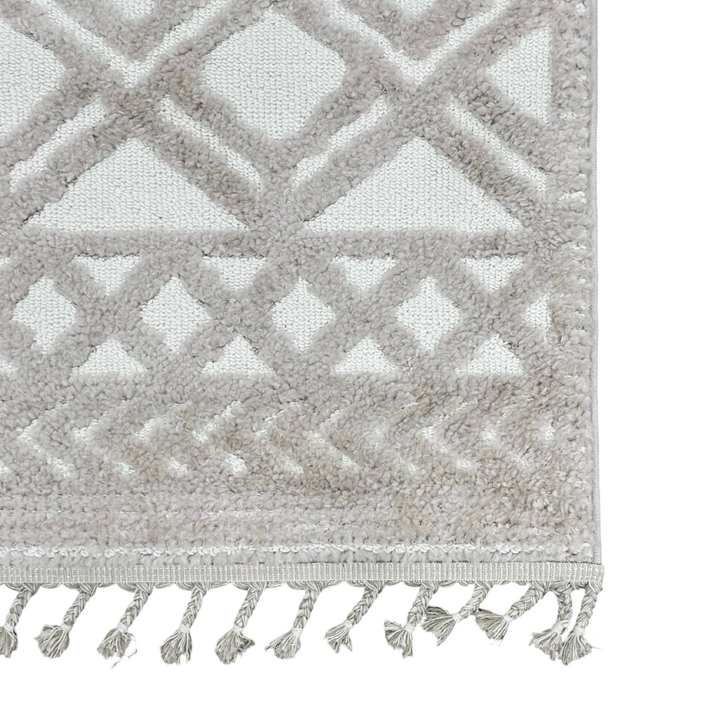 230 x 160 cm Moroccan Style Diamond Pattern Rug