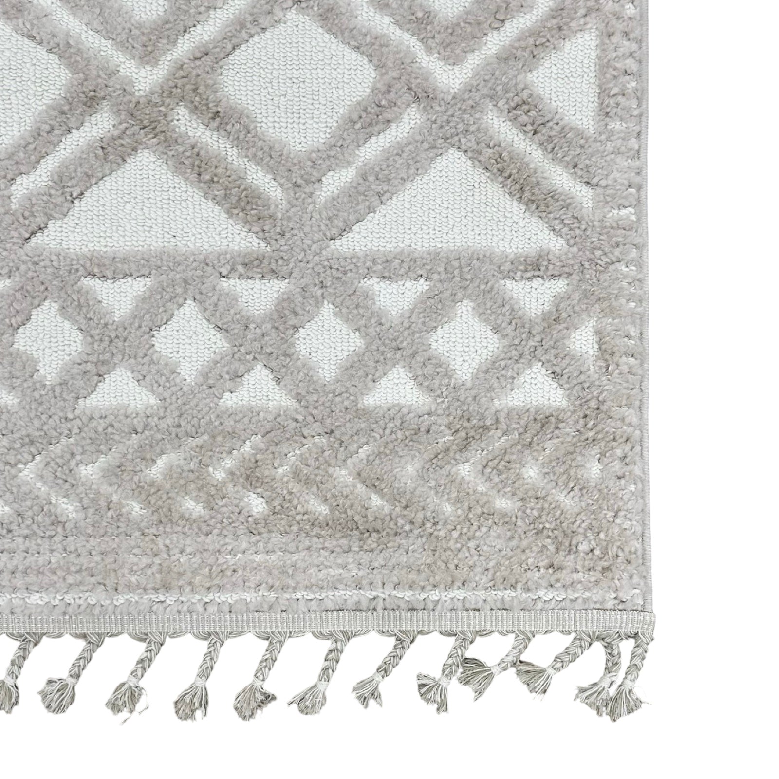 230 x 160 cm Moroccan Style Diamond Pattern Rug