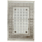 230 x 160 cm Modern Greek Key Border Rug