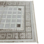 230 x 160 cm Modern Greek Key Border Rug