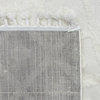 230 x 160 cm Minimal Moroccan Diamond Textured Rug