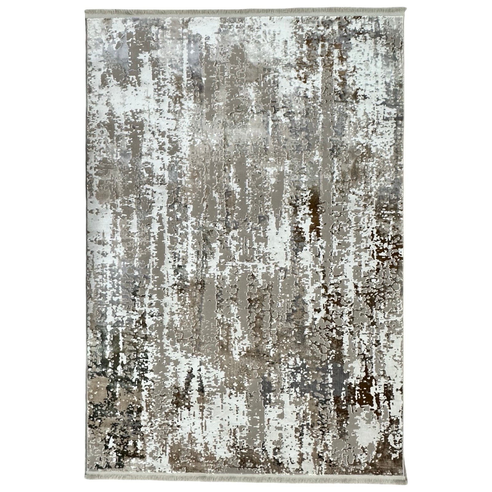 230 x 160 cm Modern Abstract Distressed Rug