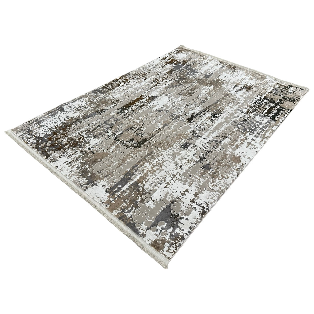 230 x 160 cm Modern Abstract Distressed Rug