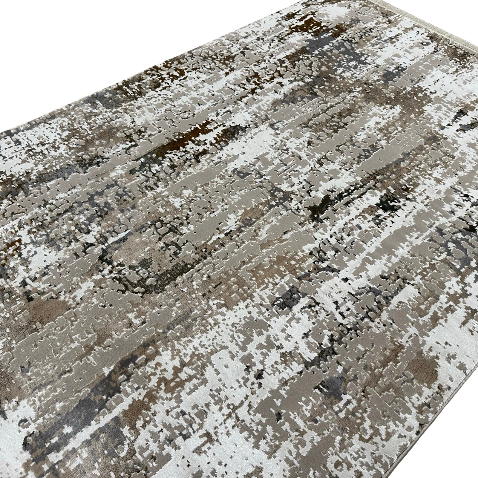 230 x 160 cm Modern Abstract Distressed Rug