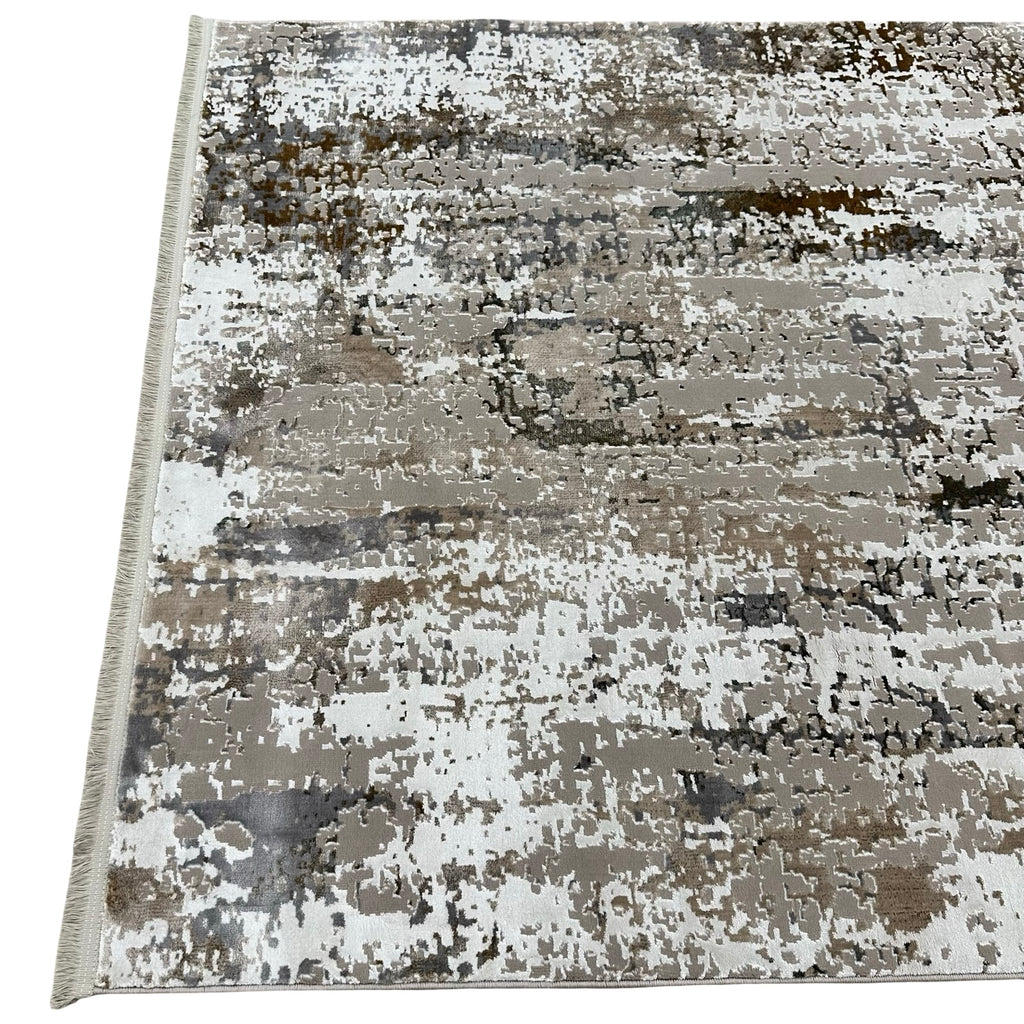 230 x 160 cm Modern Abstract Distressed Rug