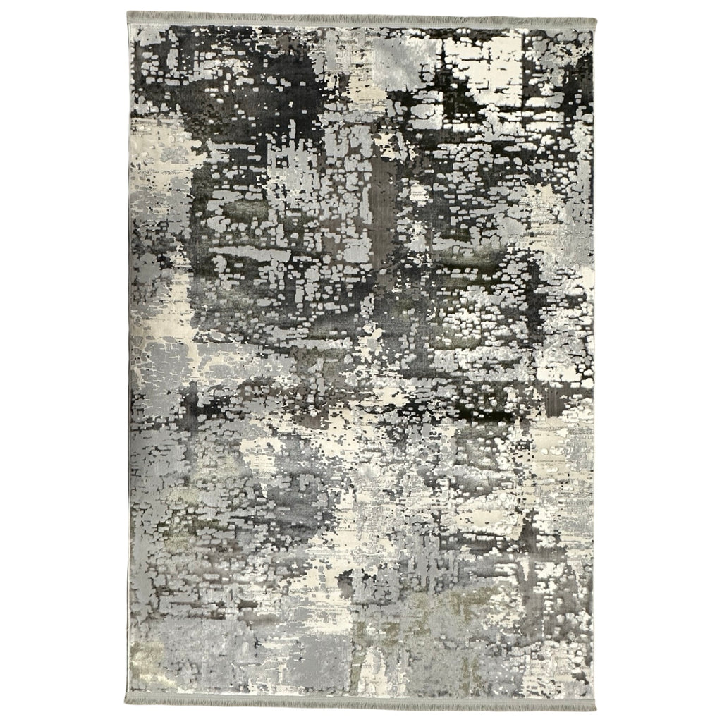 230 x 160 cm Modern Abstract Distressed Rug