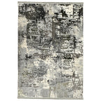 230 x 160 cm Modern Abstract Distressed Rug