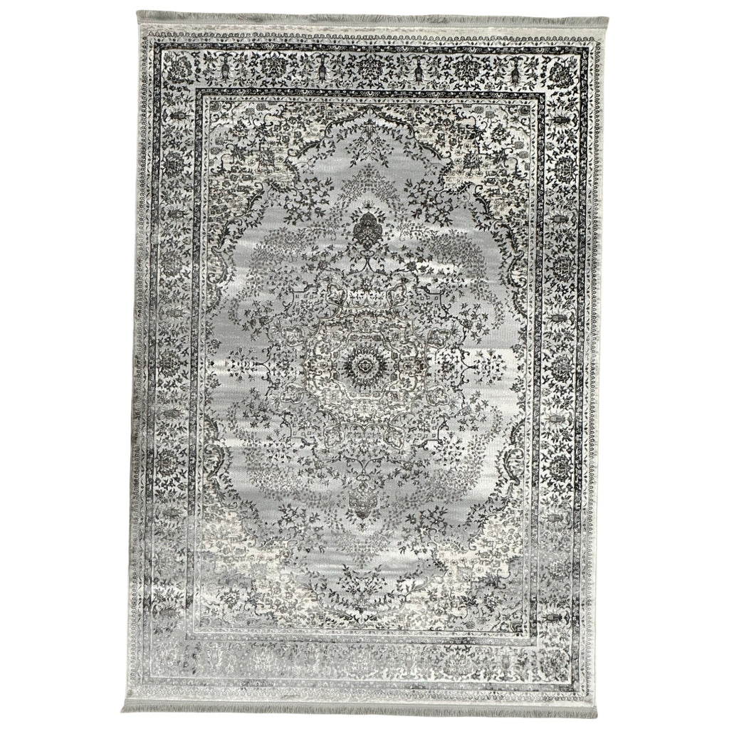 230 x 160 cm Classic Vintage-Inspired Medallion Rug