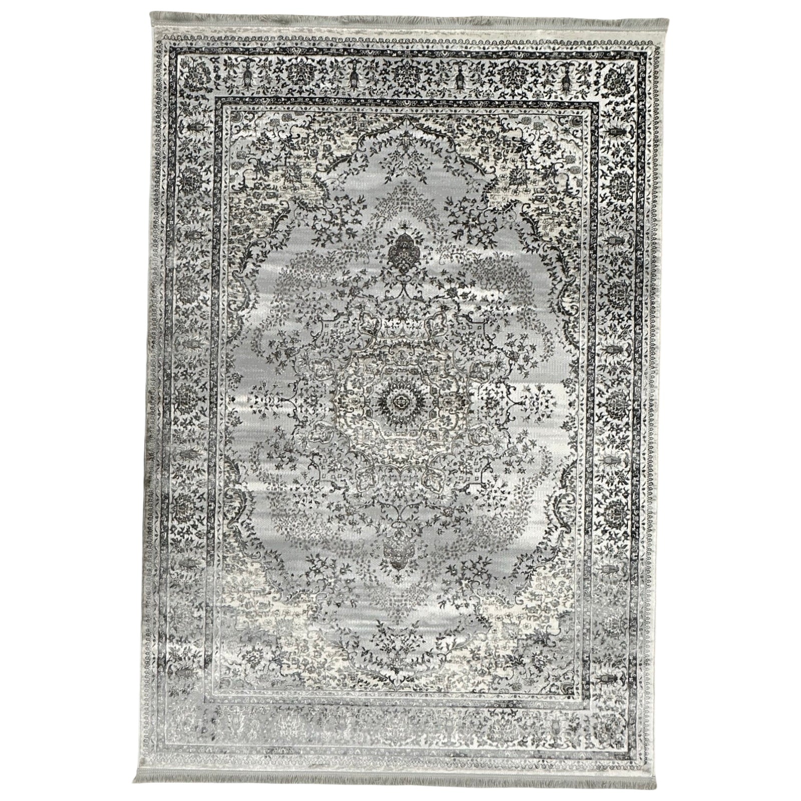 230 x 160 cm Classic Vintage-Inspired Medallion Rug