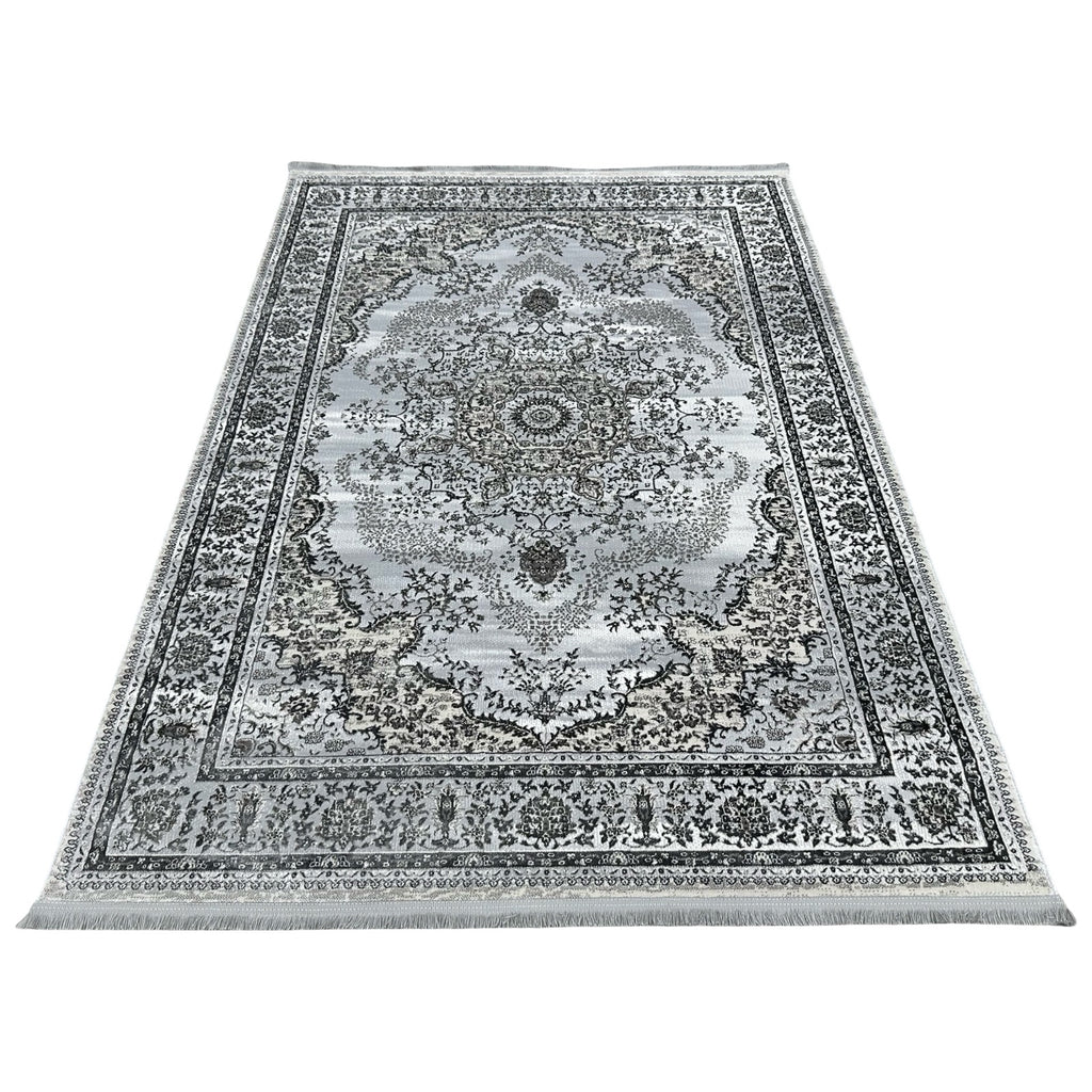 230 x 160 cm Classic Vintage-Inspired Medallion Rug