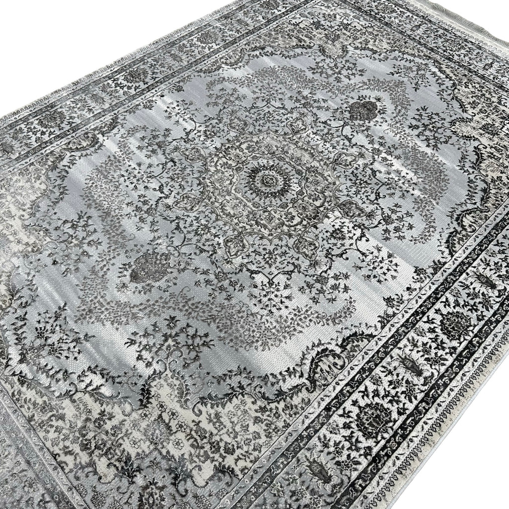 230 x 160 cm Classic Vintage-Inspired Medallion Rug