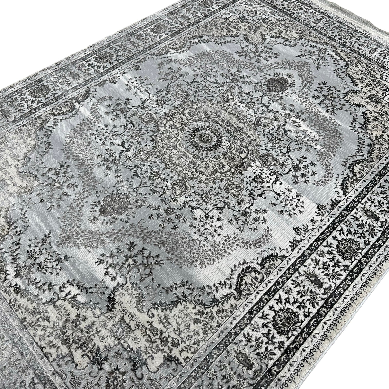 230 x 160 cm Classic Vintage-Inspired Medallion Rug