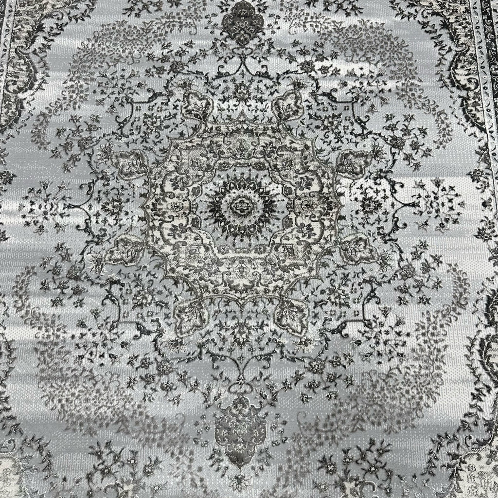 230 x 160 cm Classic Vintage-Inspired Medallion Rug