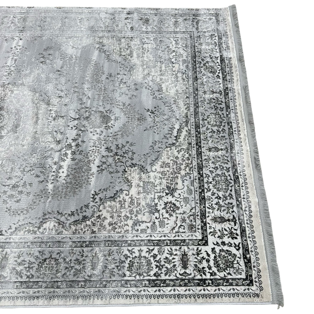 230 x 160 cm Classic Vintage-Inspired Medallion Rug