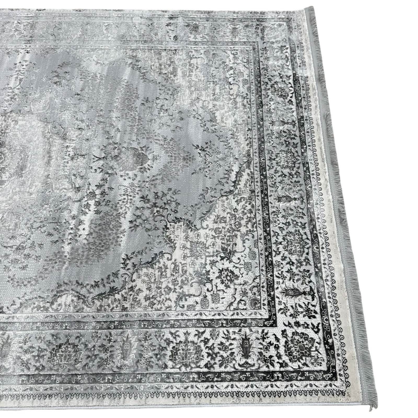 230 x 160 cm Classic Vintage-Inspired Medallion Rug