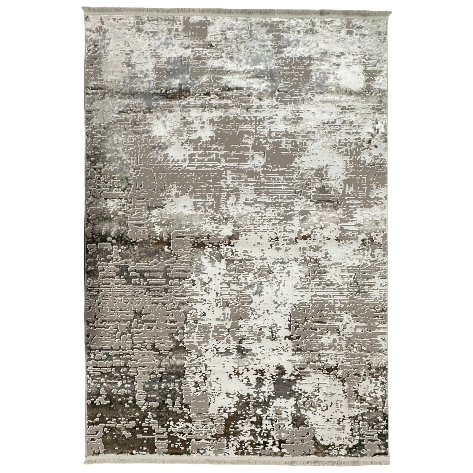 230 x 160 cm Modern Abstract Distressed Rug