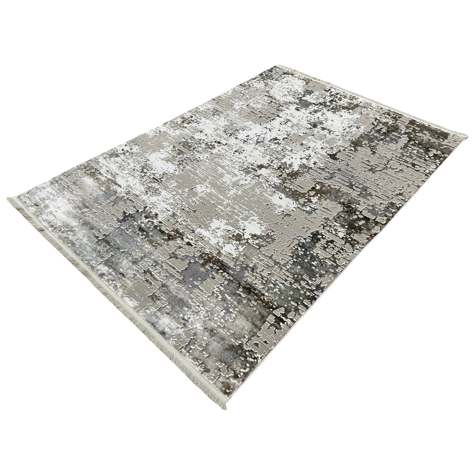 230 x 160 cm Modern Abstract Distressed Rug