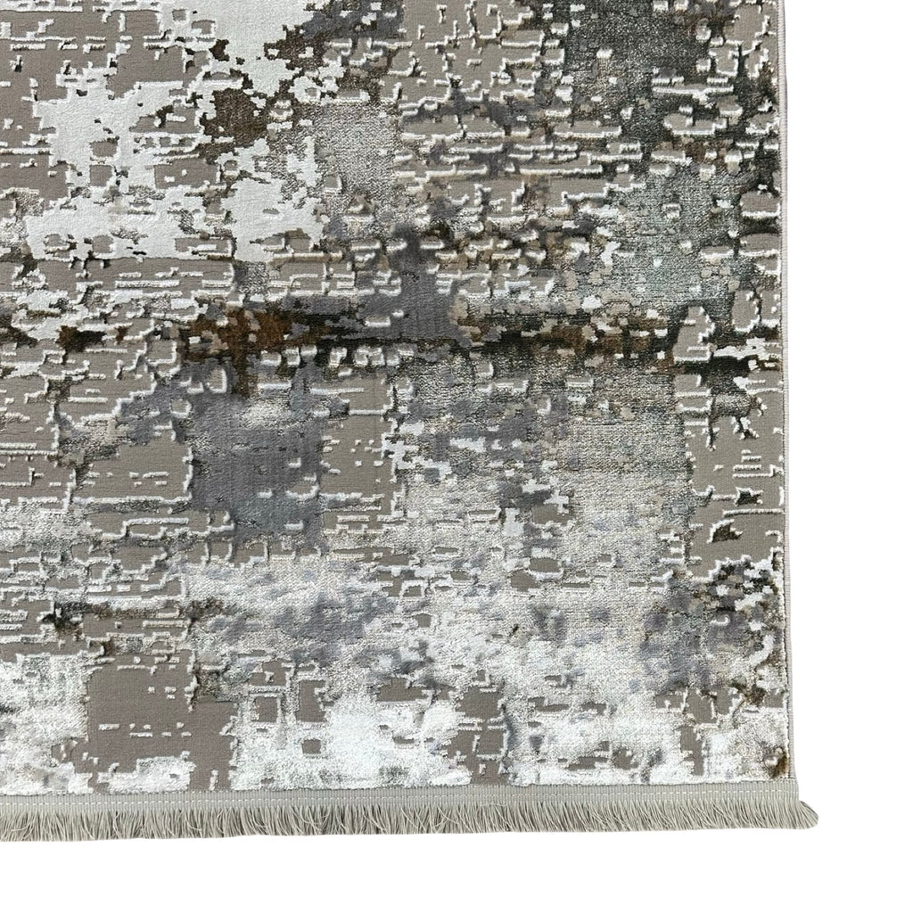 230 x 160 cm Modern Abstract Distressed Rug