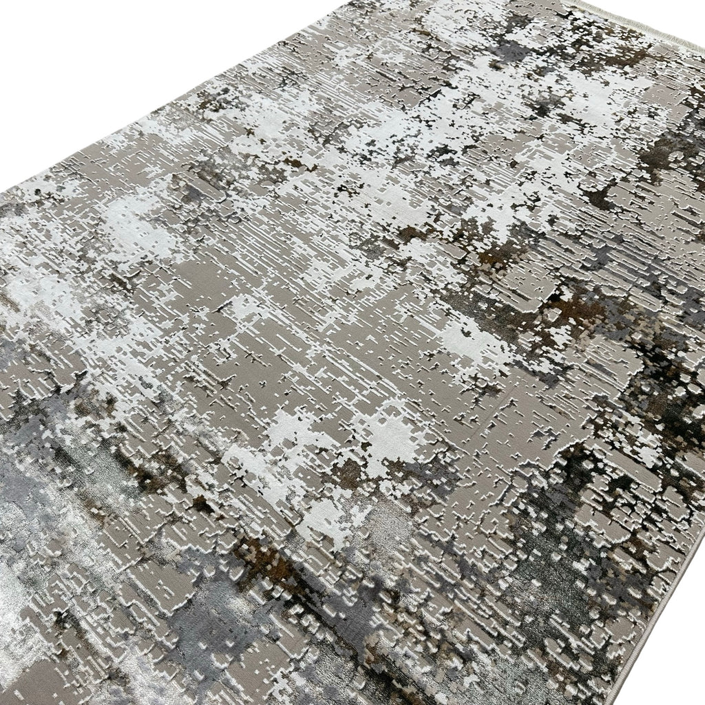 230 x 160 cm Modern Abstract Distressed Rug