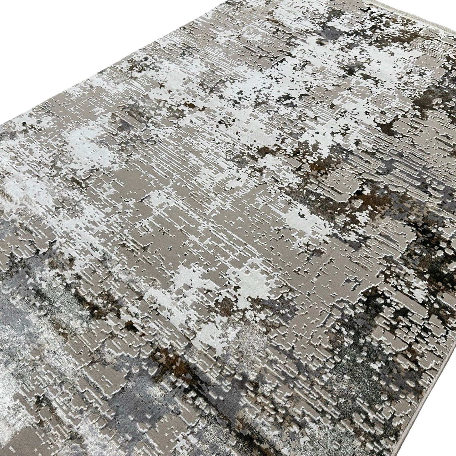 230 x 160 cm Modern Abstract Distressed Rug