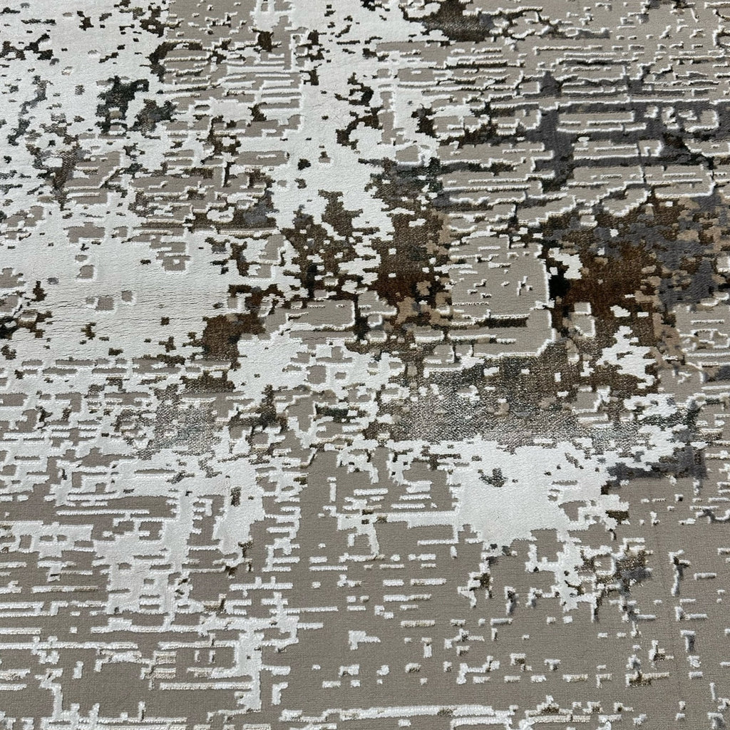 230 x 160 cm Modern Abstract Distressed Rug