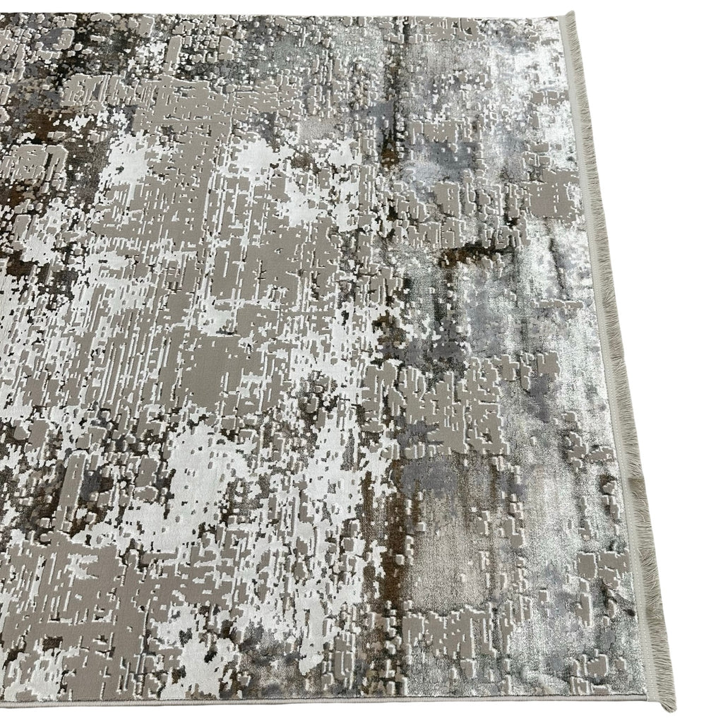 230 x 160 cm Modern Abstract Distressed Rug