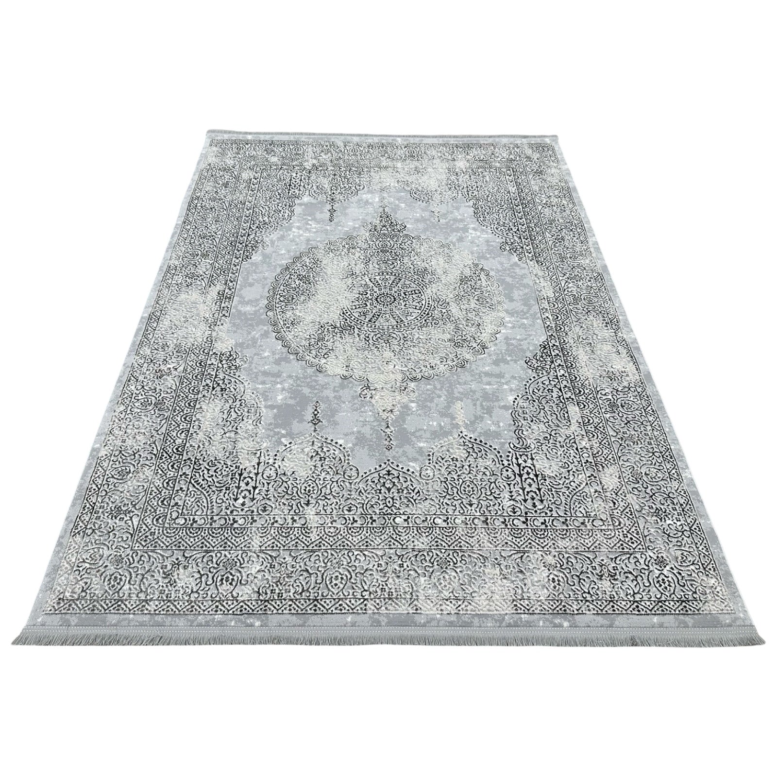 230 x 160 cm Vintage Medallion Rug