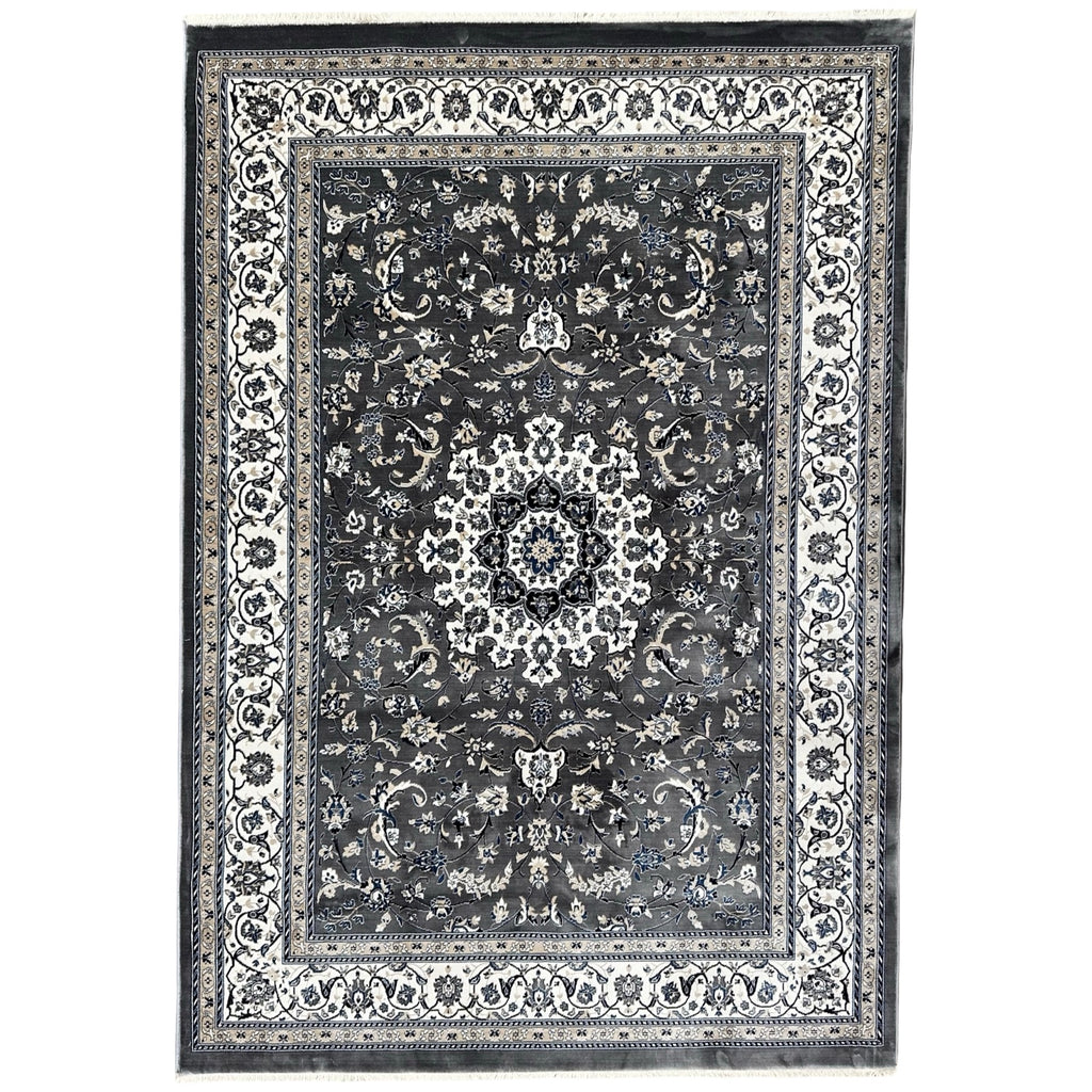230 x 160 cm Turkish Persian Design Rug with Classic Floral Medallion