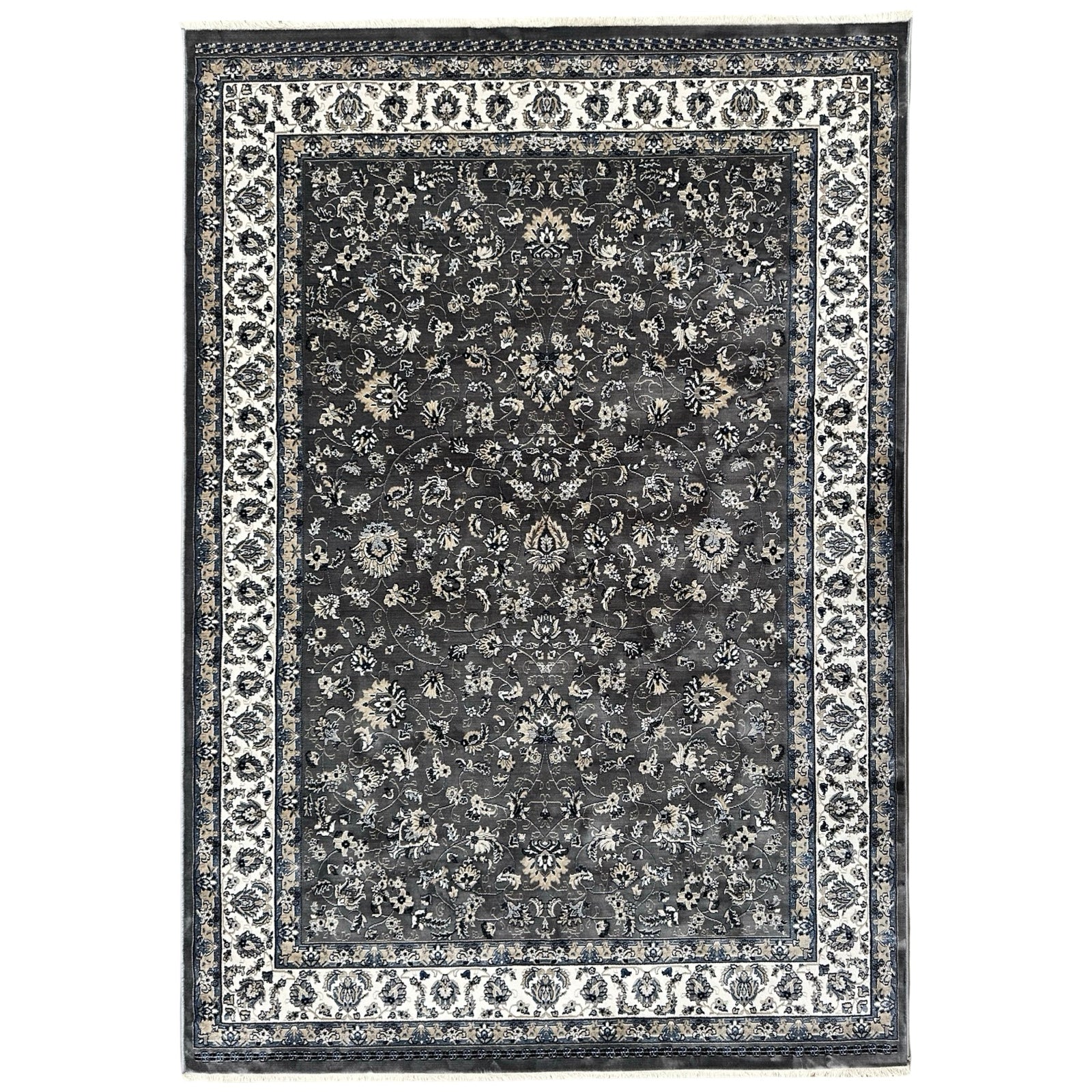 230 x 160 cm Turkish Persian Design Rug with All-Over Floral Pattern