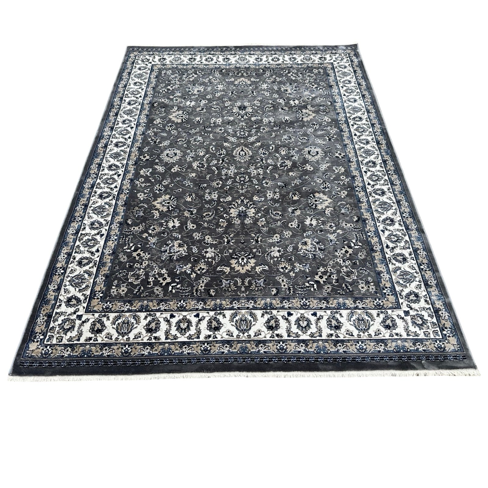 Turkish Persian all-over floral rug detail
