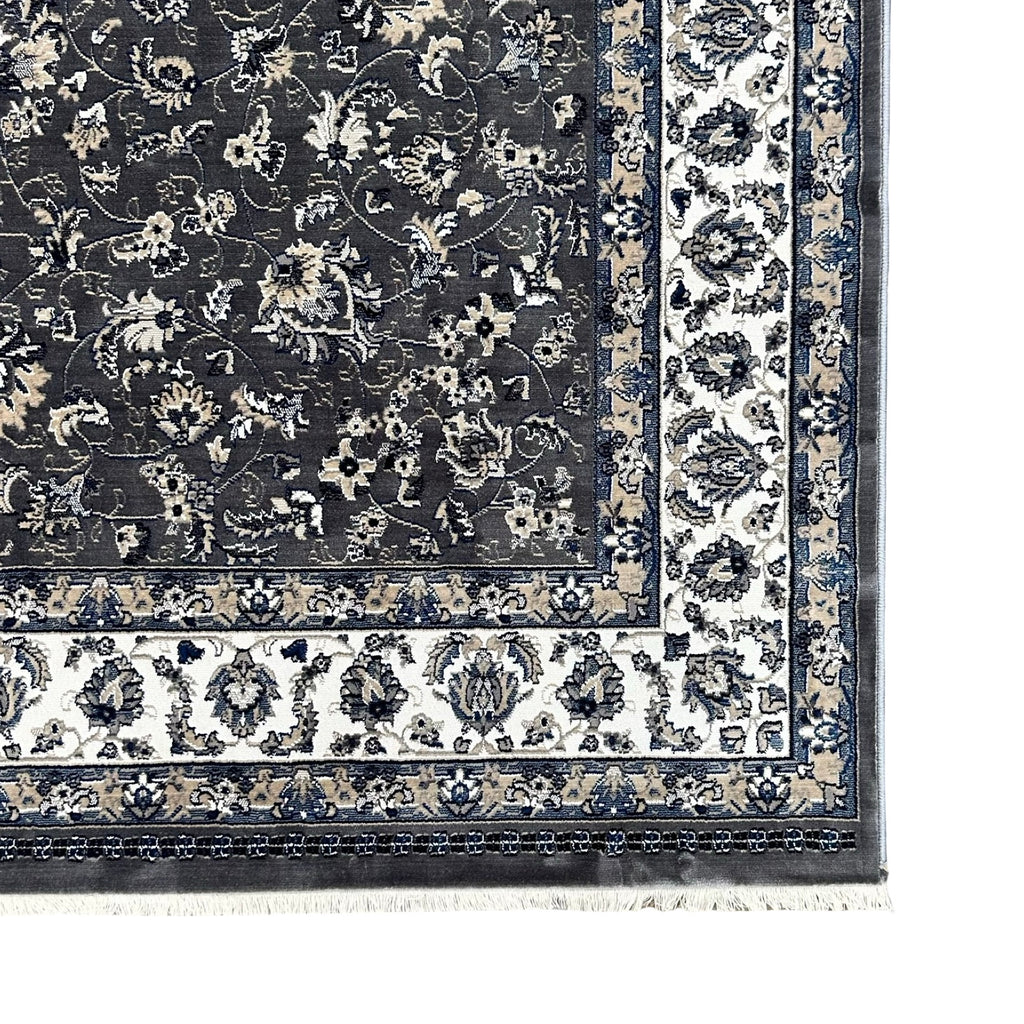 Turkish Persian all-over floral rug detail