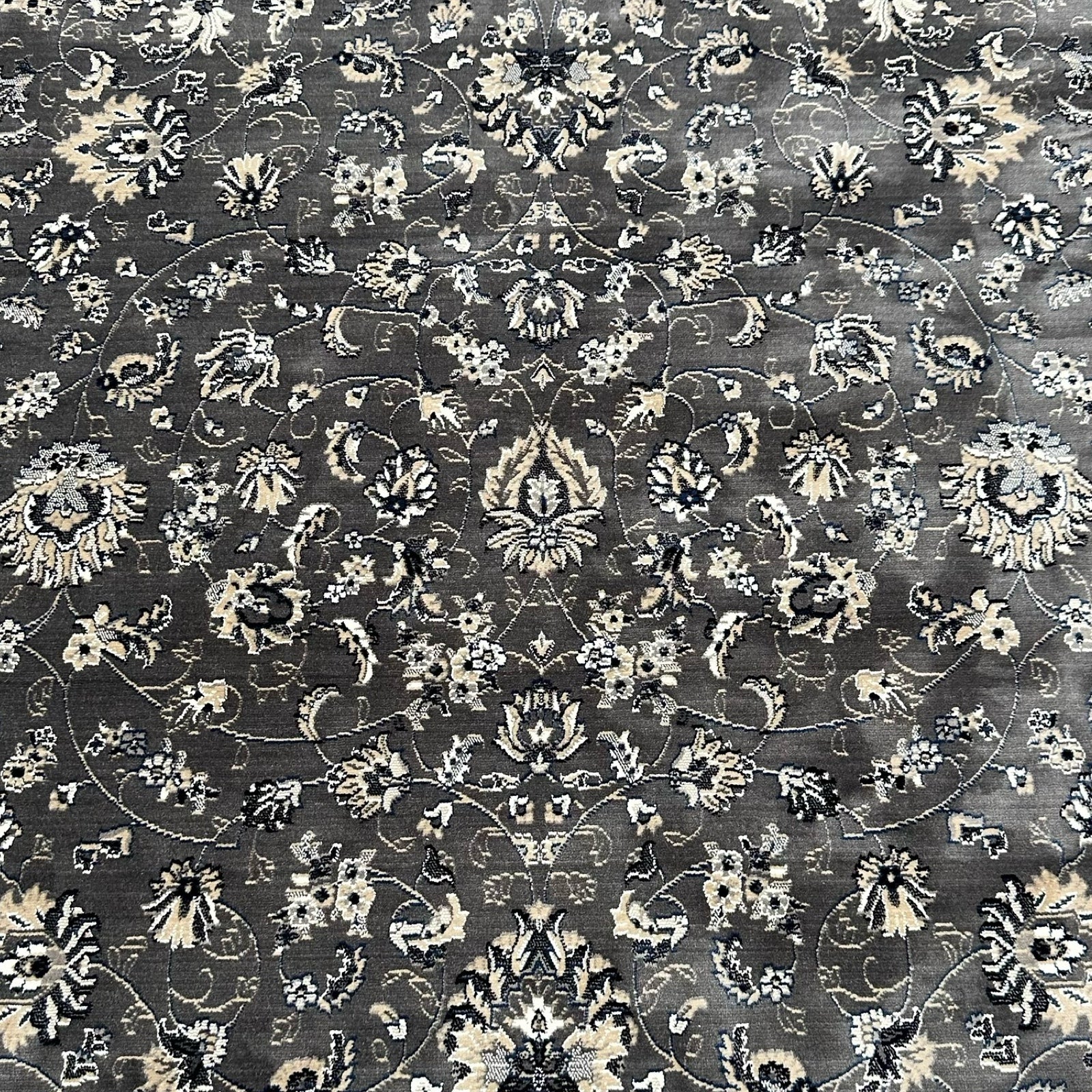 Turkish Persian all-over floral rug detail