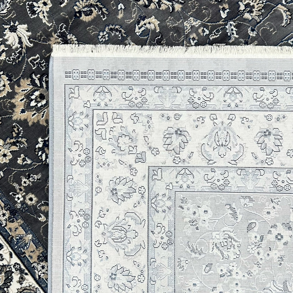 Turkish Persian all-over floral rug detail