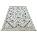 Moroccan style lattice rug detail