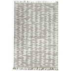 230 x 160 cm Moroccan Style Rug with Abstract Textured Pattern
