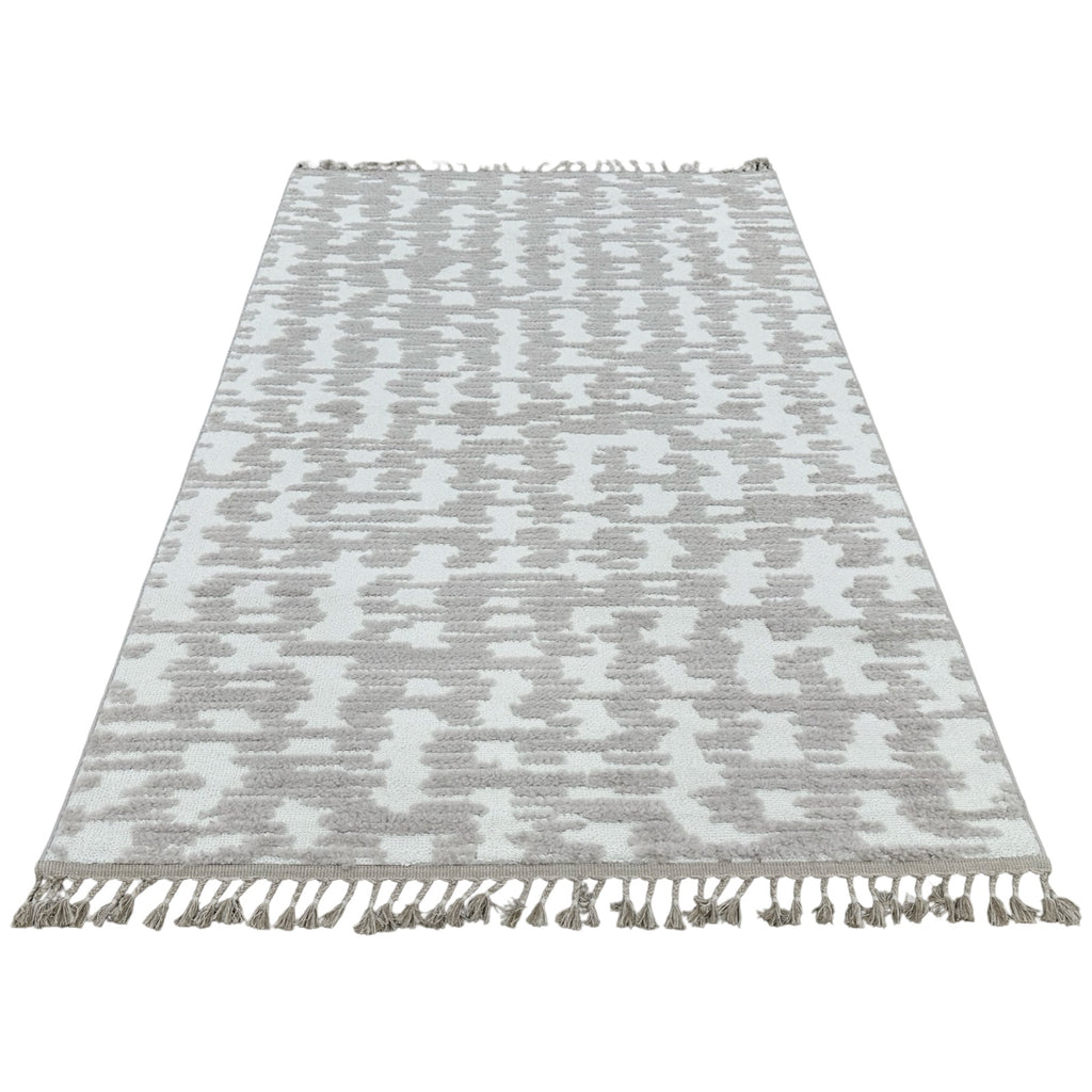Moroccan style abstract rug detail