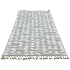 Moroccan style abstract rug detail
