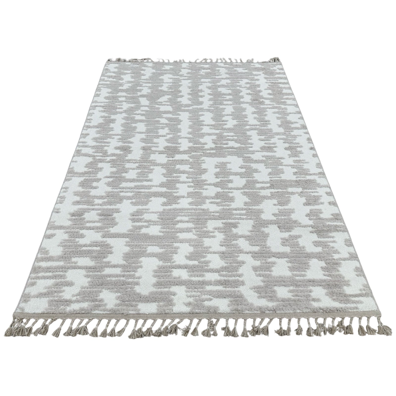 Moroccan style abstract rug detail