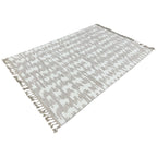 Moroccan style abstract rug detail