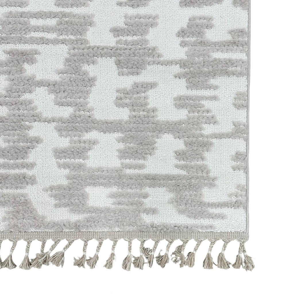 Moroccan style abstract rug detail