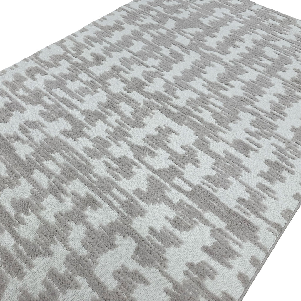 Moroccan style abstract rug detail