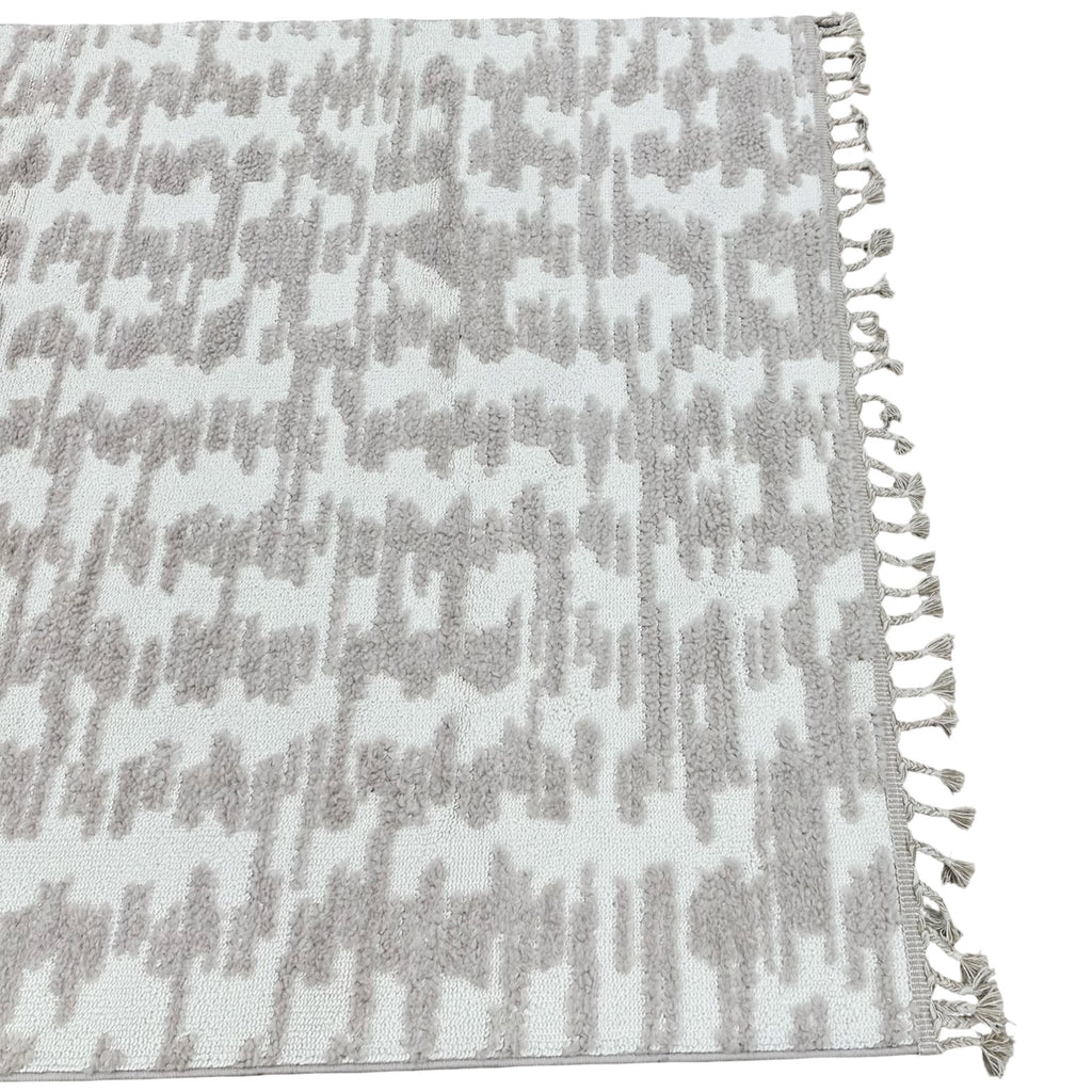 Moroccan style abstract rug detail