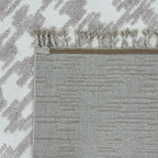 Moroccan style abstract rug detail